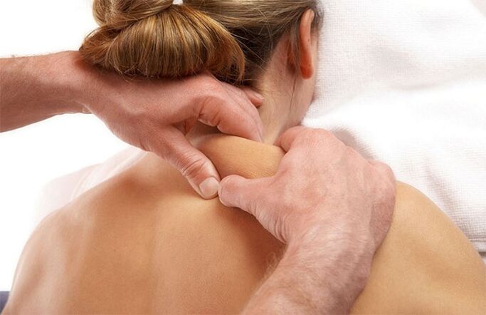 masaje para tratar el dolor de cuello
